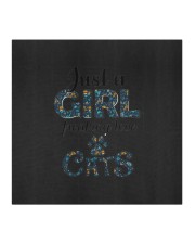 just a girl freaking love cats mask Cloth face mask aos-face-mask-coverlet-lifestyle-front-02