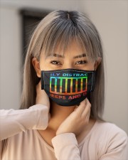 easily distracted by jeeps and dogs mask Cloth Face Mask - 5 Pack aos-face-mask-lifestyle-18