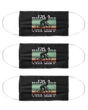 simple dad cycling mask Cloth Face Mask - 3 Pack front