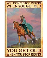 You Don't Stop Riding 03 24x36 Poster front