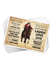Today is good day laugh love live 1a Sticker - 10 pack (Horizontal) front