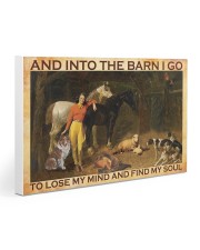 And Into The Barn I Go 18 Gallery Wrapped Canvas Prints tile