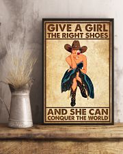 Give A Girl The Right Shoes Horse 02 24x36 Poster lifestyle-poster-3
