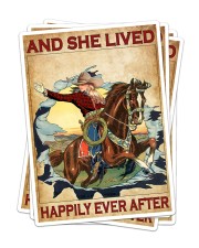 And She Lived Happily Ever After 1b Sticker - 4 pack (Vertical) front