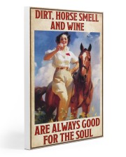 Dirt Horse Smell And Dog Slobber 02 Gallery Wrapped Canvas Prints tile