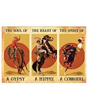 The Soul Of Gypsy Cowgirl Horizontal Poster tile