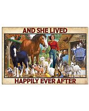 And She Lived Happily Ever After 04 Horizontal Poster tile