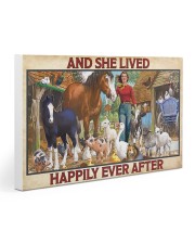 And She Lived Happily Ever After 04 Gallery Wrapped Canvas Prints tile