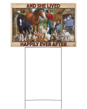 And She Lived Happily Ever After 04 Yard Signs tile