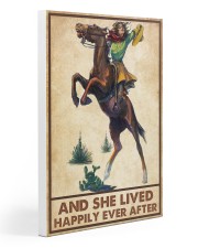 She Lived Happily Ever After Poster Gallery Wrapped Canvas Prints tile