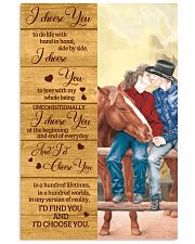 I Choose You At The Beginning 24x36 Poster front
