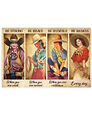 Be Strong Be Brave Be Humble 1 36x24 Poster front