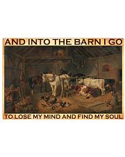 And Into The Barn I Go 07 36x24 Poster front