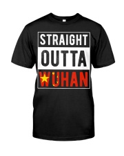 Straight Outta Wuhan Hubei China Tourist So Premium Fit Mens Tee thumbnail