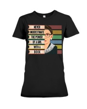 Feminist Ruth Bader Ginsburg RBG Premium Fit Ladies Tee thumbnail