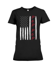 Proud Papa Funny Fathers Day Tee 2020 Gi Premium Fit Ladies Tee thumbnail
