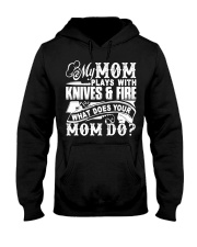 Chef Sweatshirt - Chef Mom Hooded Sweatshirt Hooded Sweatshirt thumbnail