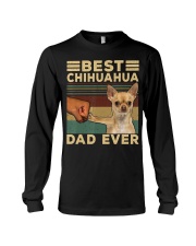 Best Chihuahua vintage dad ever T-Shirt Long Sleeve Tee thumbnail