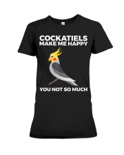 Cockatiel Tshirt Funny Gift Premium Fit Ladies Tee thumbnail