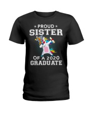 Proud Sister Of A 2020 Graduate Unicorn D Ladies T-Shirt thumbnail