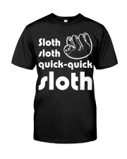 Sloth sloth quick quick sloth funny ballroom Premium Fit Mens Tee thumbnail