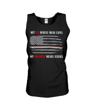 Nurses Not All Heroes Wear Capes My Daugh Unisex Tank thumbnail
