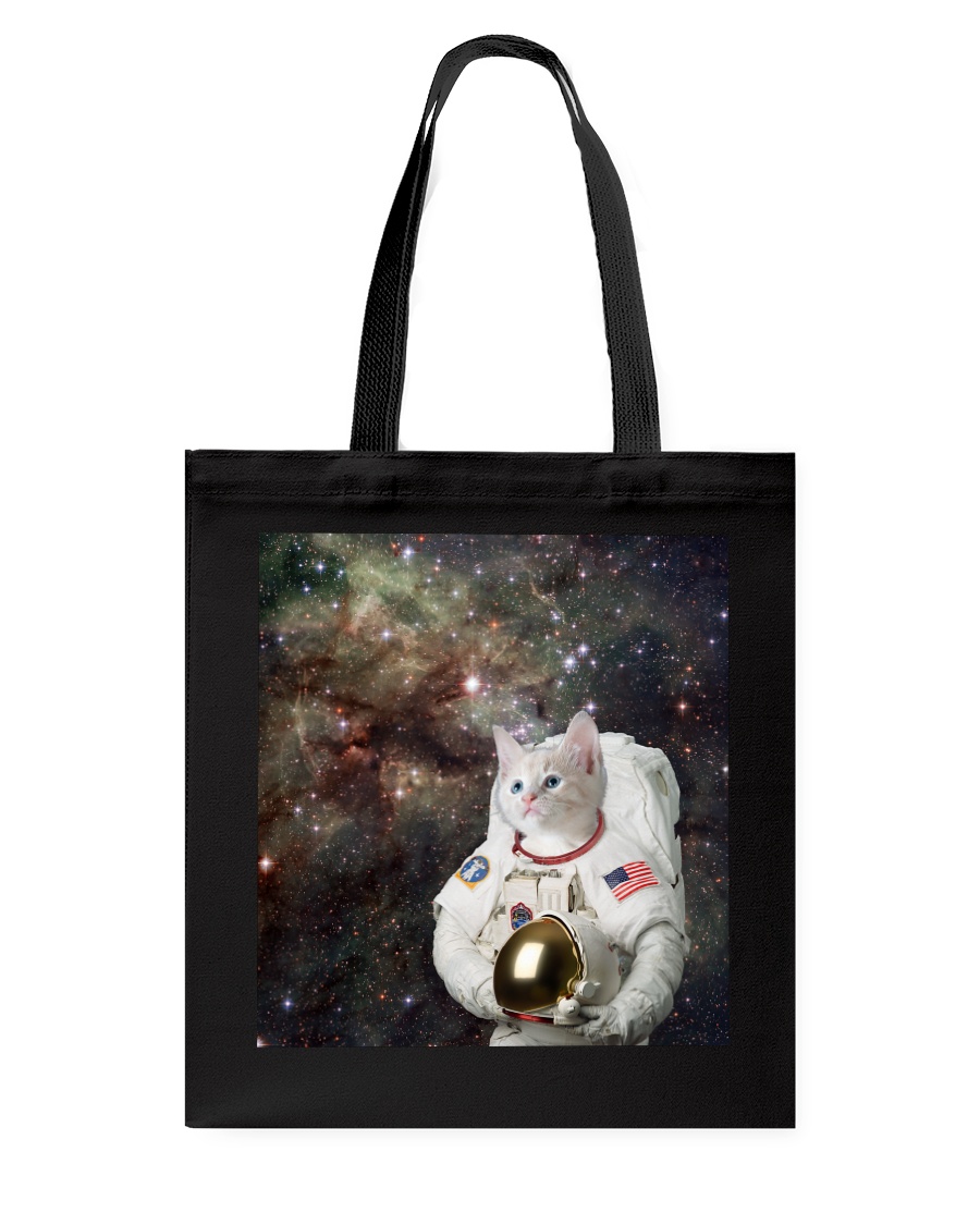 Catstronaut in Space Tote Bag