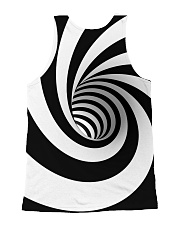 Hypnotic Spiral Wormhole All-Over Shirt All-over Unisex Tank back
