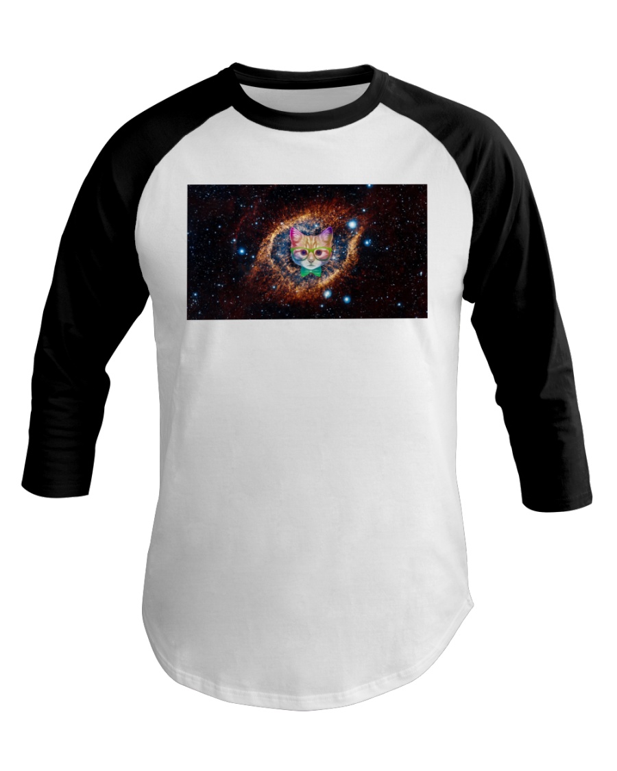 Rainbow Academicat Facemask and Shirts Baseball Tee
