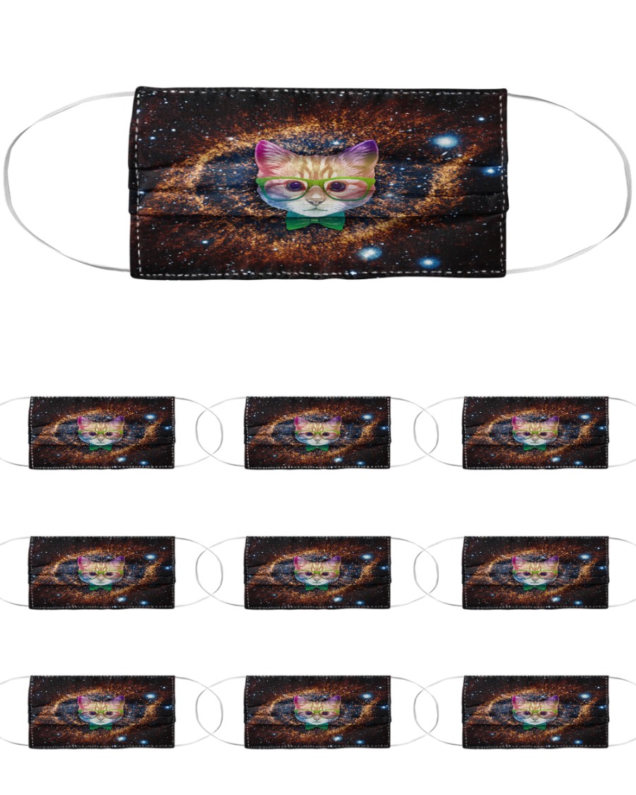Rainbow Academicat Facemask and Shirts Cloth Face Mask - 10 Pack