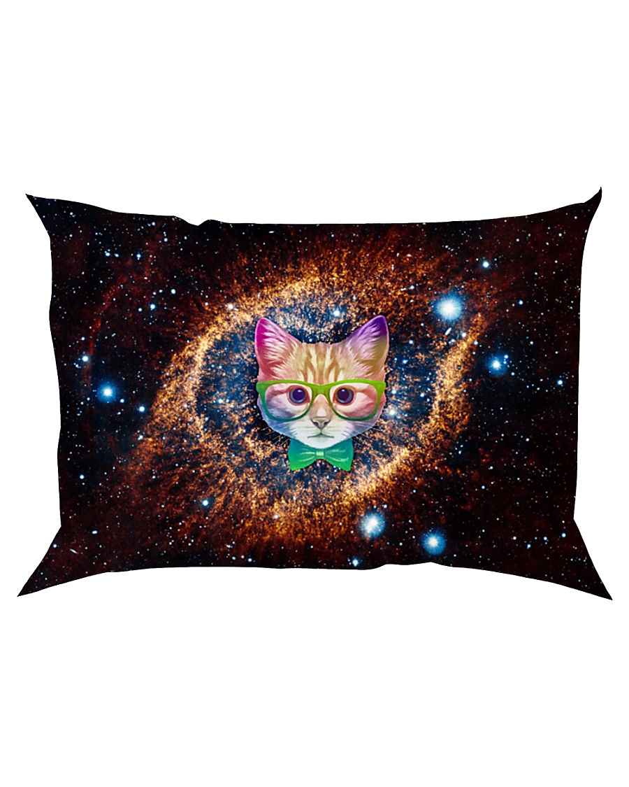 Rainbow Academicat Facemask and Shirts Rectangular Pillowcase