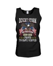 Desert Storm Gulf War Veteran Unisex Tank thumbnail