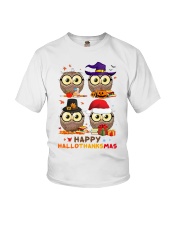 Teacher HappyThanksMas Youth T-Shirt tile