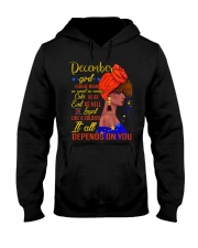 I can be mean AF2-December Hooded Sweatshirt thumbnail