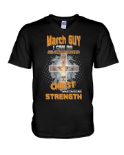 Strength guy 02-US-T3 fix V-Neck T-Shirt thumbnail