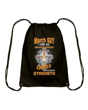 Strength guy 02-US-T3 fix Drawstring Bag thumbnail