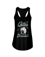 This Queen was born in - December Ladies Flowy Tank thumbnail