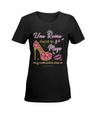 Una reina-8-album heels-T5 Ladies T-Shirt women-premium-crewneck-shirt-front