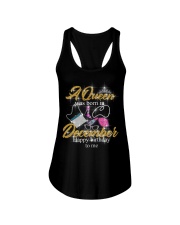 a queen was born in December 1-black-12 Ladies Flowy Tank thumbnail
