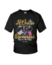 a queen was born in December 1-black-12 Youth T-Shirt thumbnail