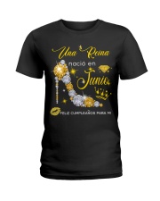 Una reina-yellow-T6 Ladies T-Shirt thumbnail