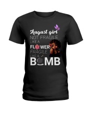 August girl Ladies T-Shirt front