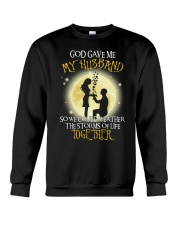 god gave me 2-wife Crewneck Sweatshirt thumbnail