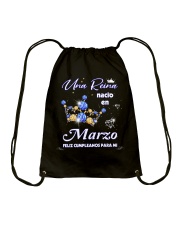 Una Reina 6 -marzo Drawstring Bag thumbnail