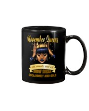 Queens are made out of brow sugar- November-Hooded Mug thumbnail