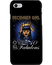 December girl over 40 and Fabulous-2-T12 Phone Case thumbnail