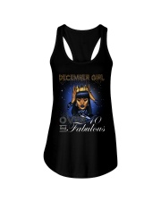 December girl over 40 and Fabulous-2-T12 Ladies Flowy Tank thumbnail