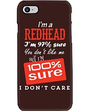 i'm a redhead i don't care Phone Case thumbnail