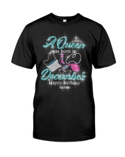 a queen was born in December 1-blue-12- Classic T-Shirt thumbnail