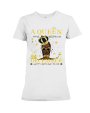 a queen was born in December 5-white-12 Premium Fit Ladies Tee thumbnail